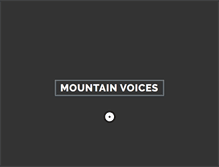 Tablet Screenshot of mountainvoices.com.br